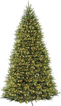 National Tree Company 12 ft Pre-Lit Dunhill Fir Artificial Christmas Tree